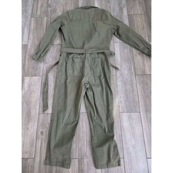 Old Navy Utility Jumpsuit Olive Green In Size Smal. VGUC - Picture 2 of 7